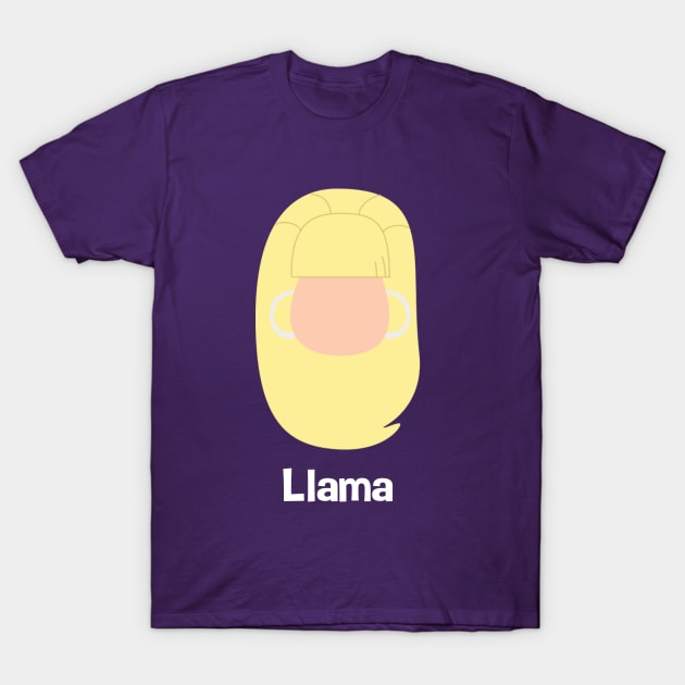 Llama T-Shirt by Sara Knite